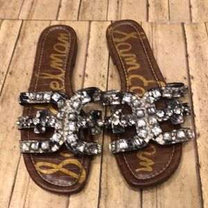 Sam Edelman jeweled sandals
